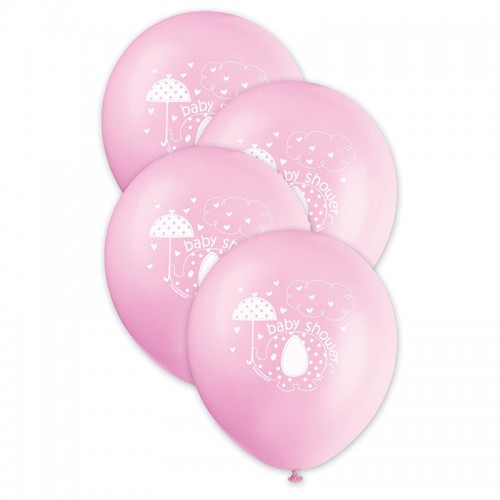 Balões Elefante Rosa Baby Shower